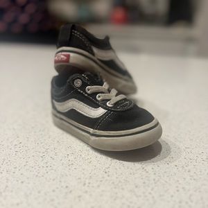 Used Grungy Toddler Vans Shoes Size 5 (infant/toddler)